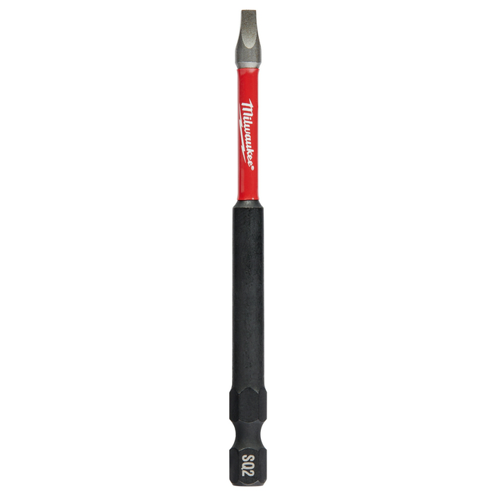 SHOCKWAVE™ 3-1/2” Impact Square Recss #2 Power Bit