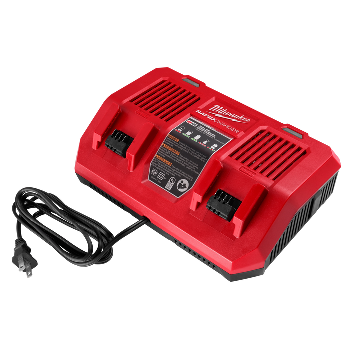 M18™ Dual Bay Simultaneous Rapid Charger