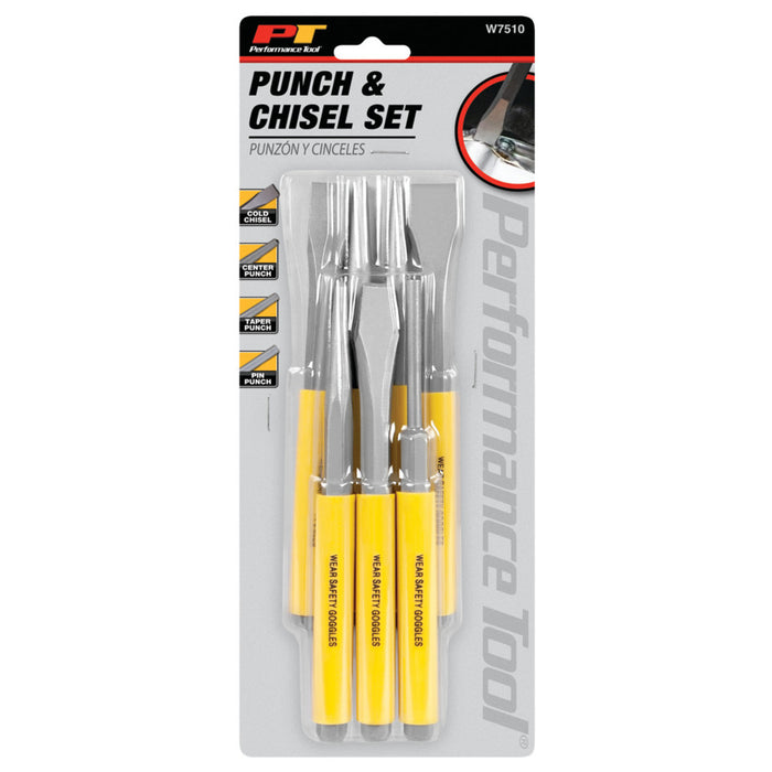 7 pc. Punch and Chisel Set