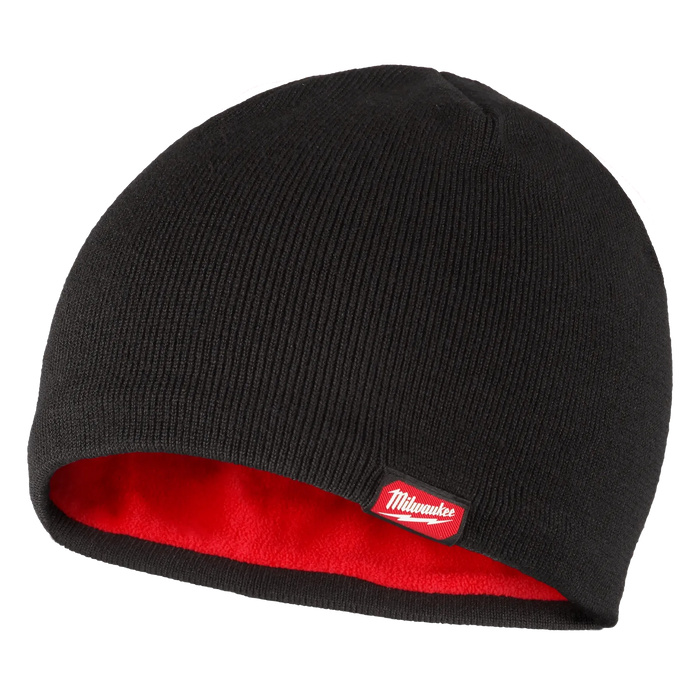 Fleece-Lined Beanie Black