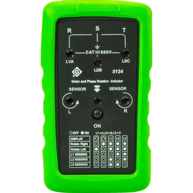 Phase Sequence and Motor Rotation Meter