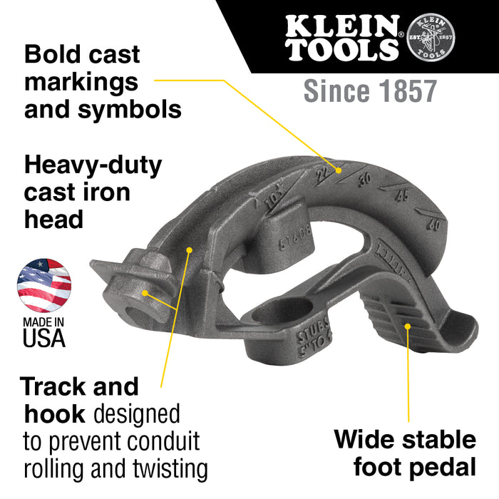 1/2-inch Iron Conduit Bender Head