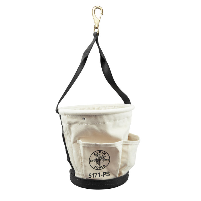 Heavy-Duty Tapered Wall Bucket 4 Pockets