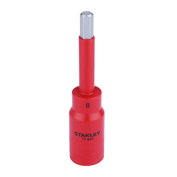 Stanley Bucket/Socket with Hexagonal Tip Handle 1/2" VDE 8mm x 120mm