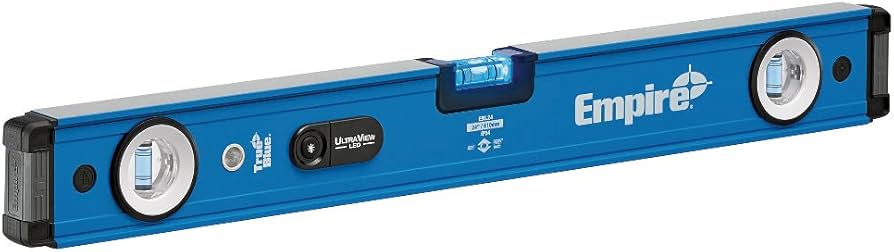 24" TRUE BLUE® ULTRAVIEW™ LED Magnetic Box Level