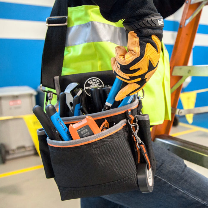 Tradesman Pro™ Tool Pouch, 15 Pockets, 11.5 x 4.5 x 10-Inch