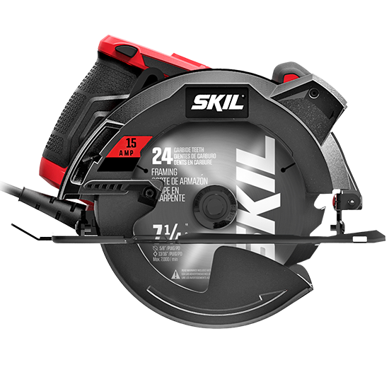 15Amp 7-1/4" Circ Saw w/Laser ( with carrying bag)