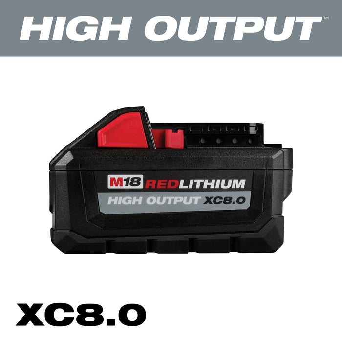 M18™ REDLITHIUM™ HIGH OUTPUT™ XC8.0 Battery