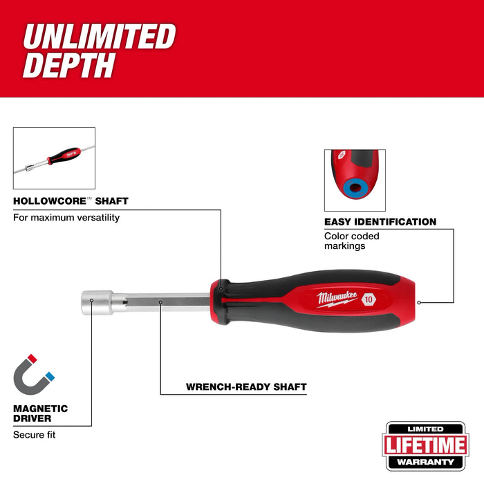 10mm HollowCore™ Magnetic Nut Driver