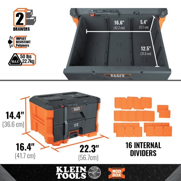 MODbox™ Two Drawer Toolbox