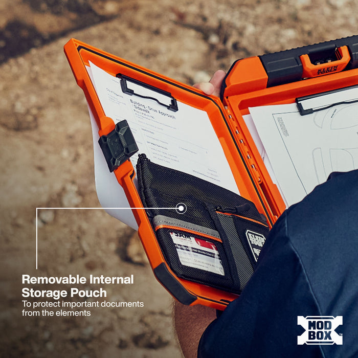 MODbox Clipboard with Storage Pouch