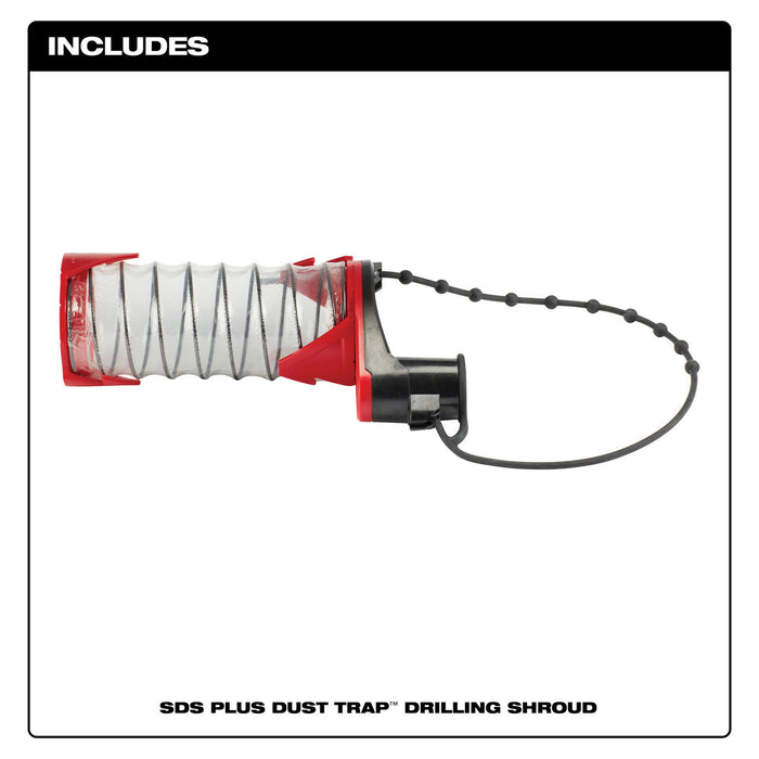 SDS+ DUST TRAP™ Drilling Shroud