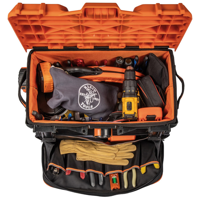 Tradesman Pro Tool Master Rolling Tool Bag, 19 Pockets, 22-Inch