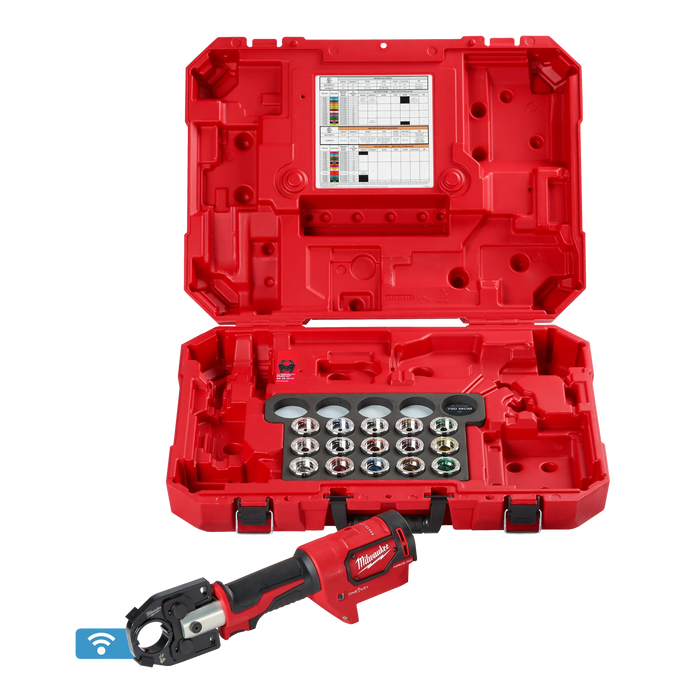 M18™ FORCE LOGIC™ 600 MCM Crimper with #8 - 600 MCM Cu Dies