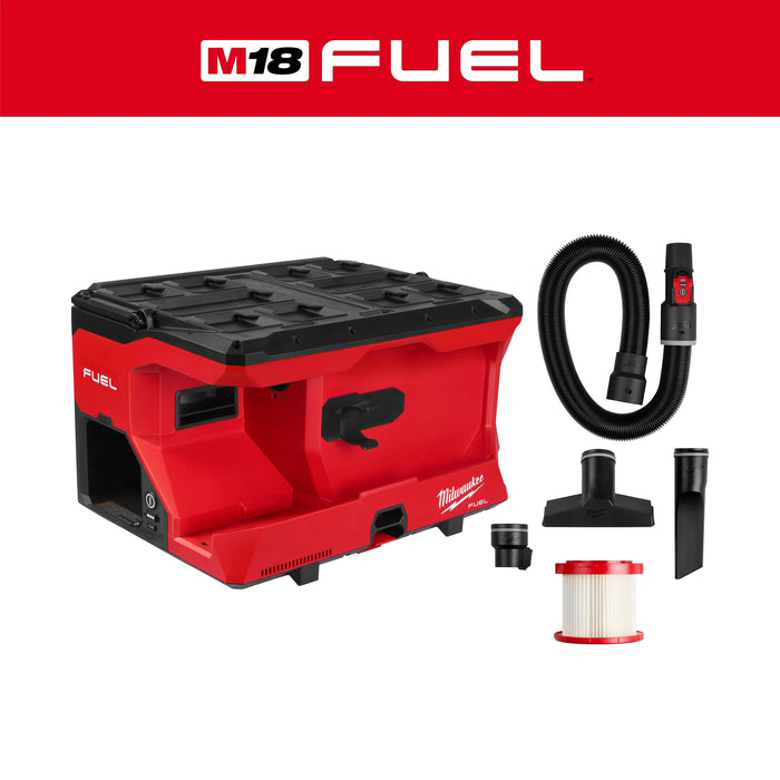 M18 FUEL™ 4 Gallon Wet/Dry Vacuum w/ PACKOUT™ Compatibility & VACLINK™