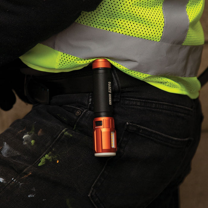 Rechargeable LED Flashlight with Worklight