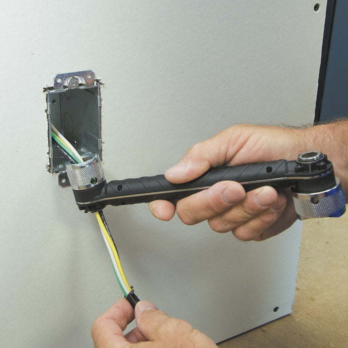 Conduit Locknut Wrench, Fits 1/2-Inch, 3/4-Inch