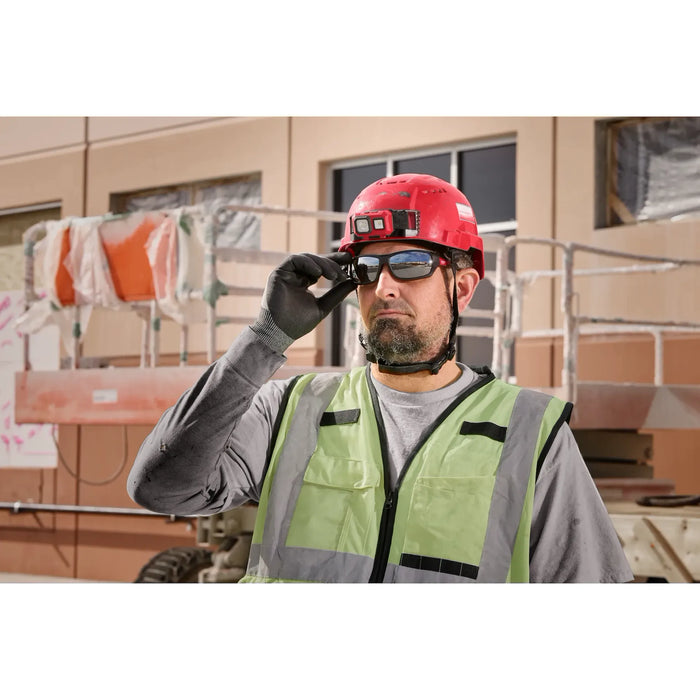 Mirrored Performance Safety Glasses - Fog-Free Lenses