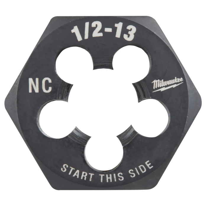 1/2"-13 NC 1-Inch Hex Threading Die