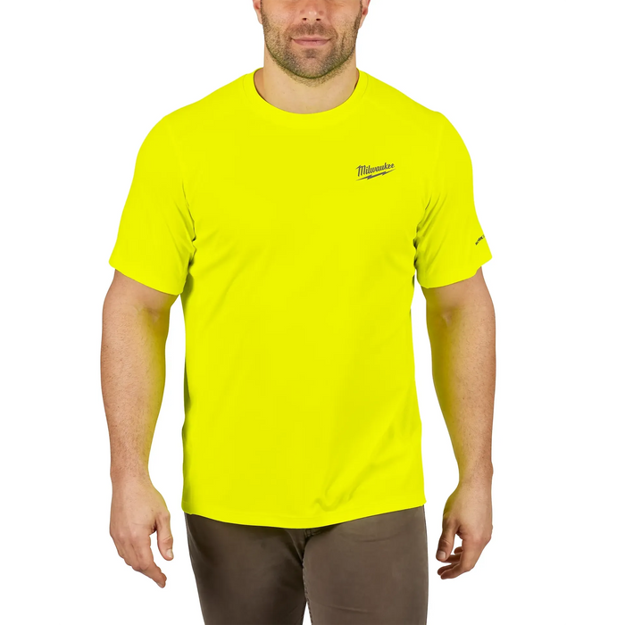 WORKSKIN™ Lightweight Performance Shirt - Short Sleeve High Visibility XLarge