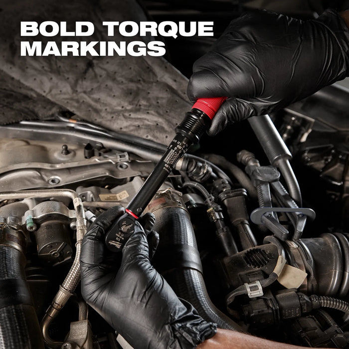 1/4” Drive Click Torque Wrench (40-200 in·lbf)