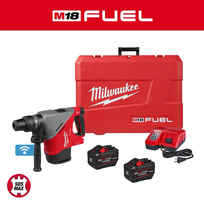 M18 FUEL™ 1-9/16" SDS Max Rotary Hammer Kit w/ ONE KEY™