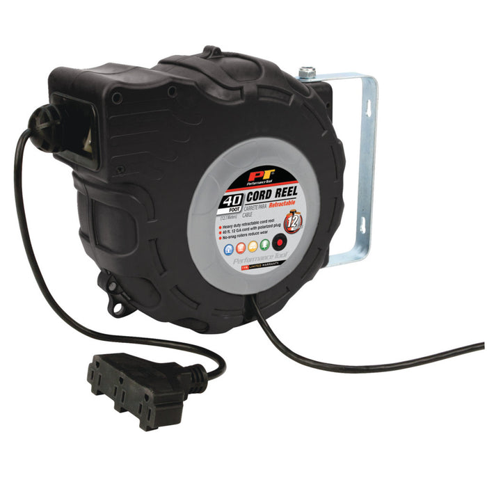 40' 12GA Retractable Cord Reel