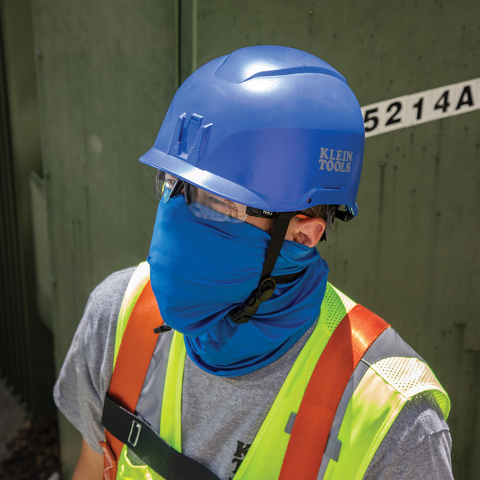 SAFETY HELMET CLASS E BLUE