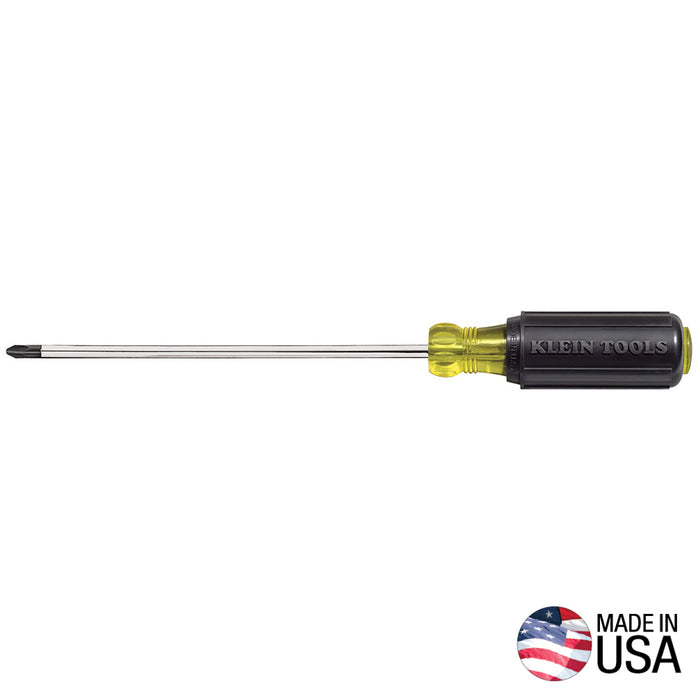 #2 Phillips Screwdriver, 7-Inch Round Shank