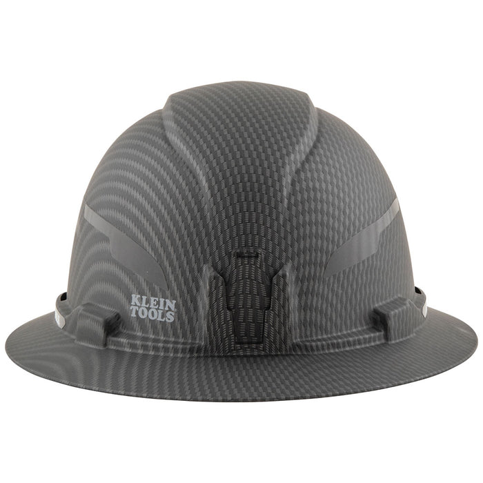 Hard Hat, Premium KARBN™ Pattern, Non-Vented Full Brim, Class E