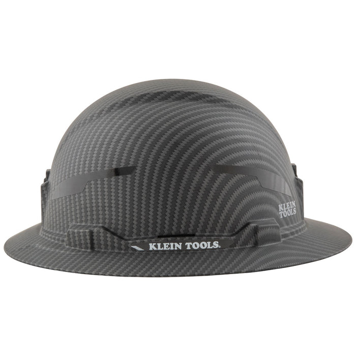 Hard Hat, Premium KARBN™ Pattern, Non-Vented Full Brim, Class E