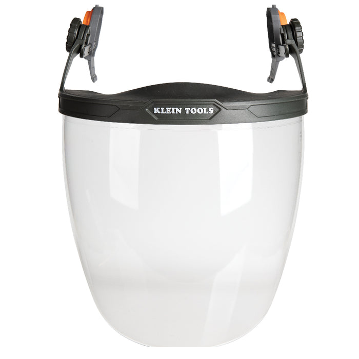 Face Shield, Safety Helmet and Cap-Style Hard Hat, Clear