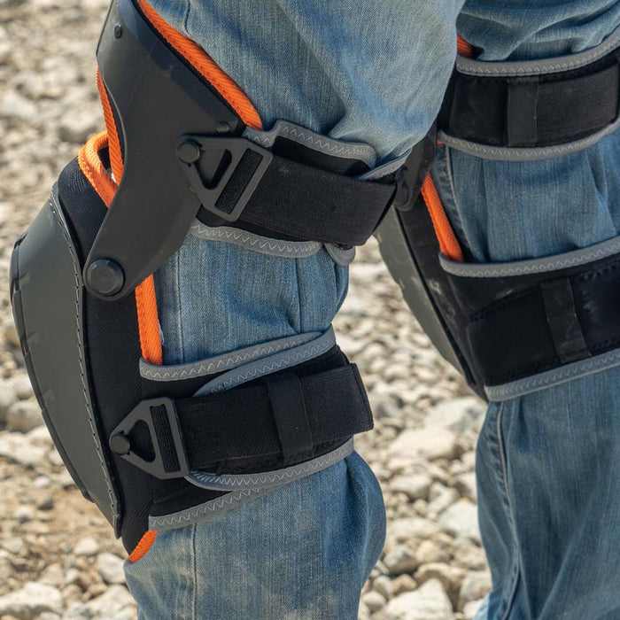 Heavy Duty Hinged Knee Pads