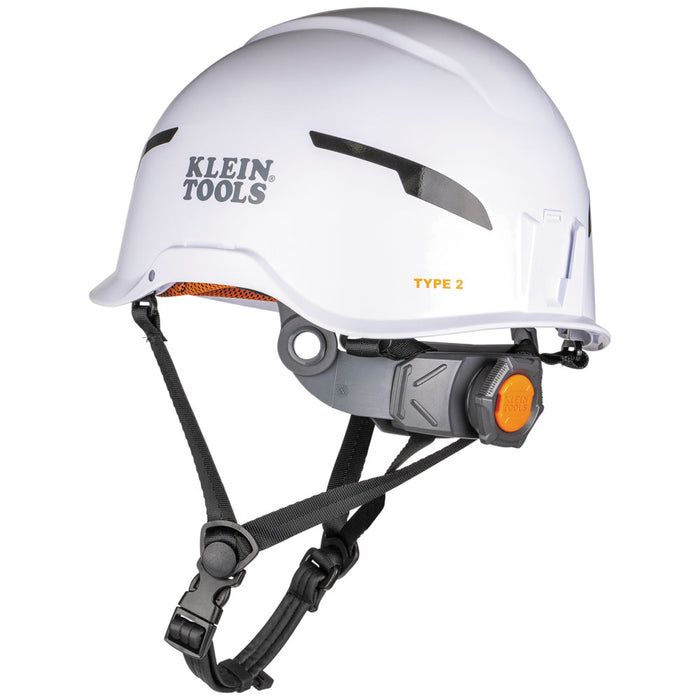 Safety Helmet, Type-2, Non-Vented Class E, White