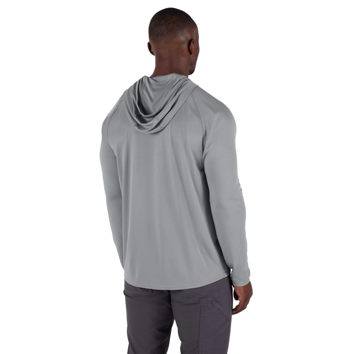 WORKSKIN™ Hooded Sun Shirt - L Gray