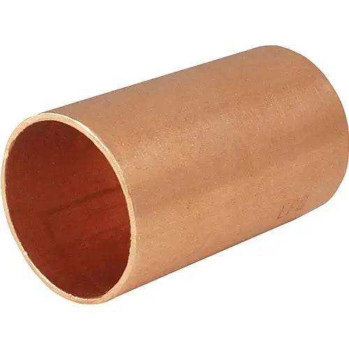 Pipe Coupling with Stop, 1/2 in, Sweat