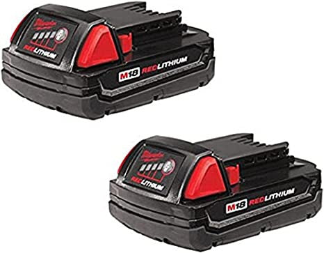 M18 REDLITHIUM™ Compact Battery Two Pack