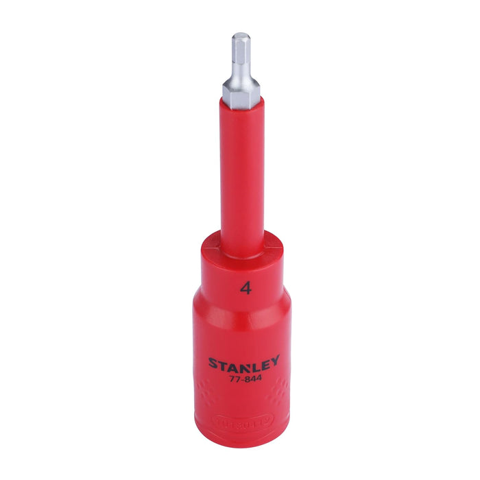 Stanley Bucket/Socket with Hexagonal Tip Knob 1/2" VDE 4mm x 120mm