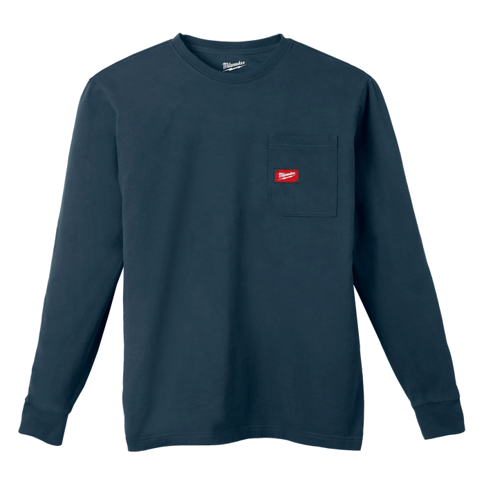 GRIDIRON™ Pocket T-Shirt | Short Sleeve, Gray, Medium