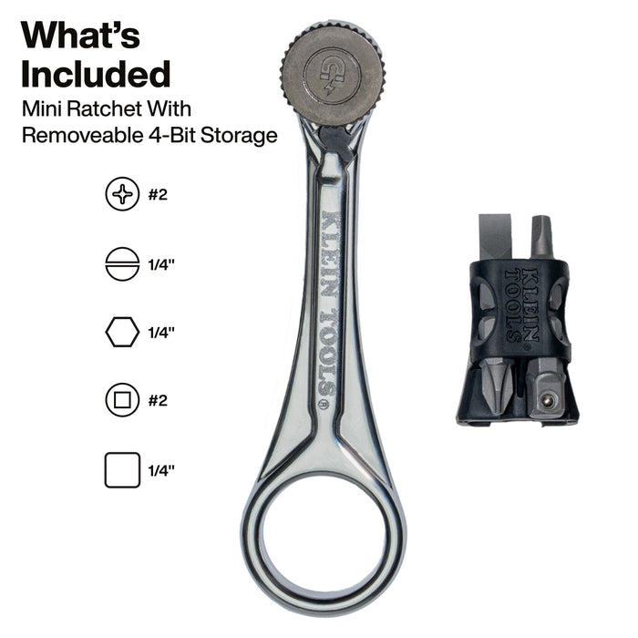 Slim-Profile Magnetic Mini Ratchet