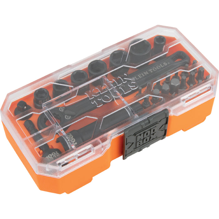 KNECT™ 1/4-Inch Drive Impact-Rated Pass Through Socket Set, 32-Piece