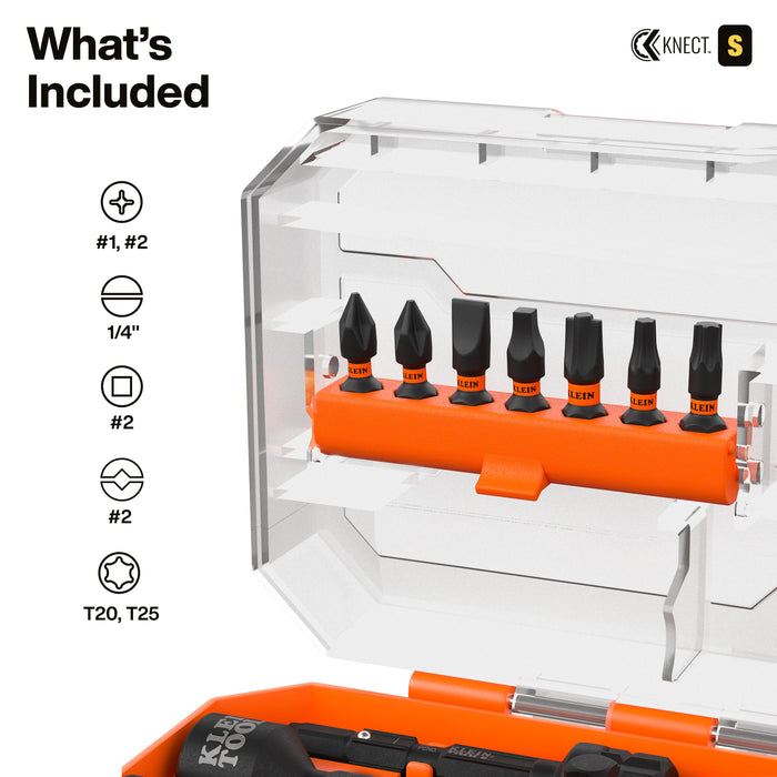 KNECT™ Pass-Through and Flip Socket Starter Set, SAE, 23-Piece