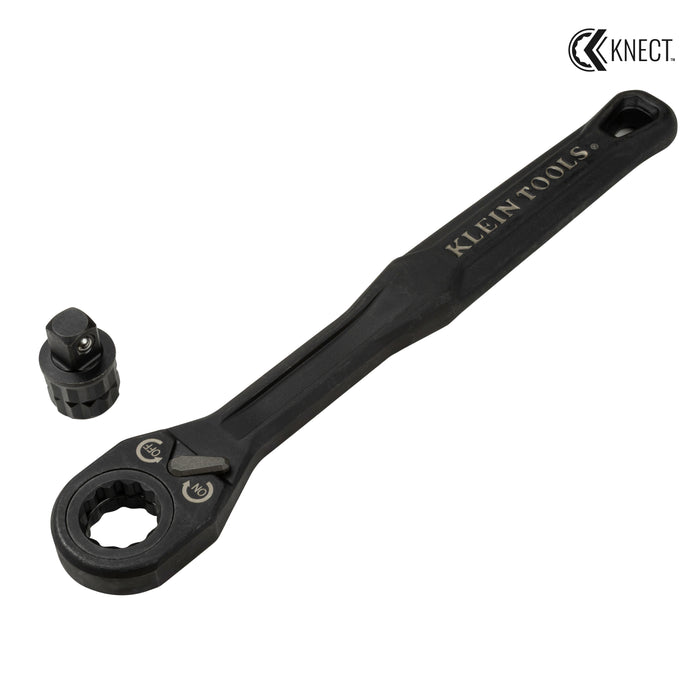 KNECT™ (M) Pass Through Ratchet and 3/8-Inch Drive Socket Adapter Set