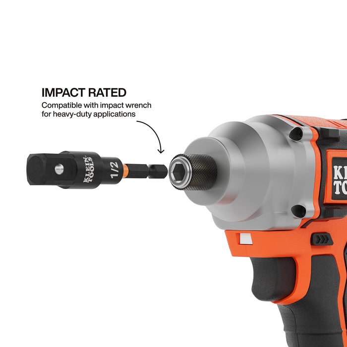 Swivel Impact Driver Socket Adapter Set, 3-Piece