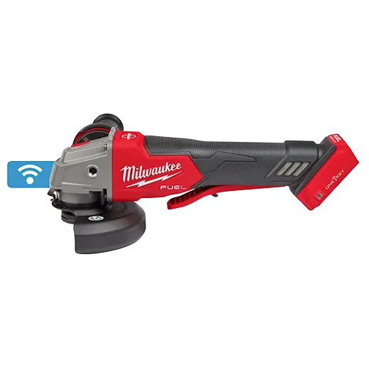 M18 FUEL™ 4-1/2" / 5" Braking Grinder w/ ONE-KEY™ Paddle Switch, No Lock