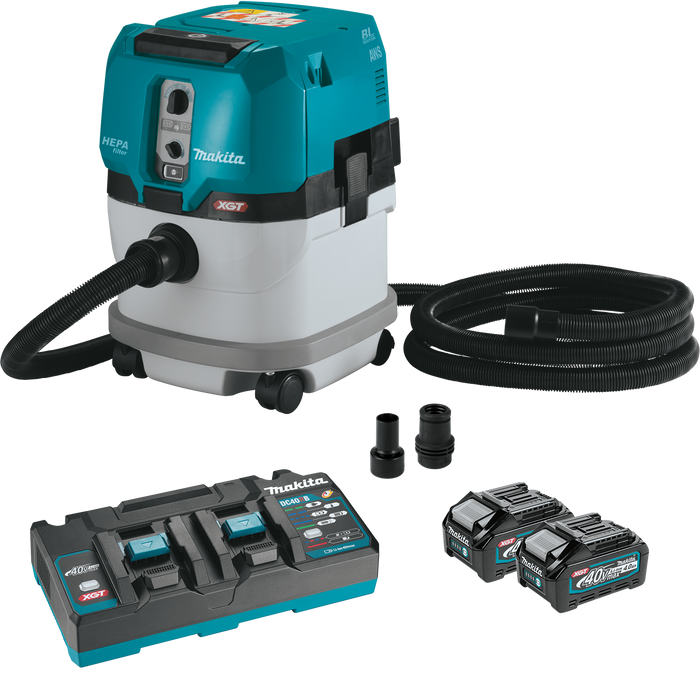 40V x2 XGT 4Gal Vacuum Dry AWS unit capable Kit