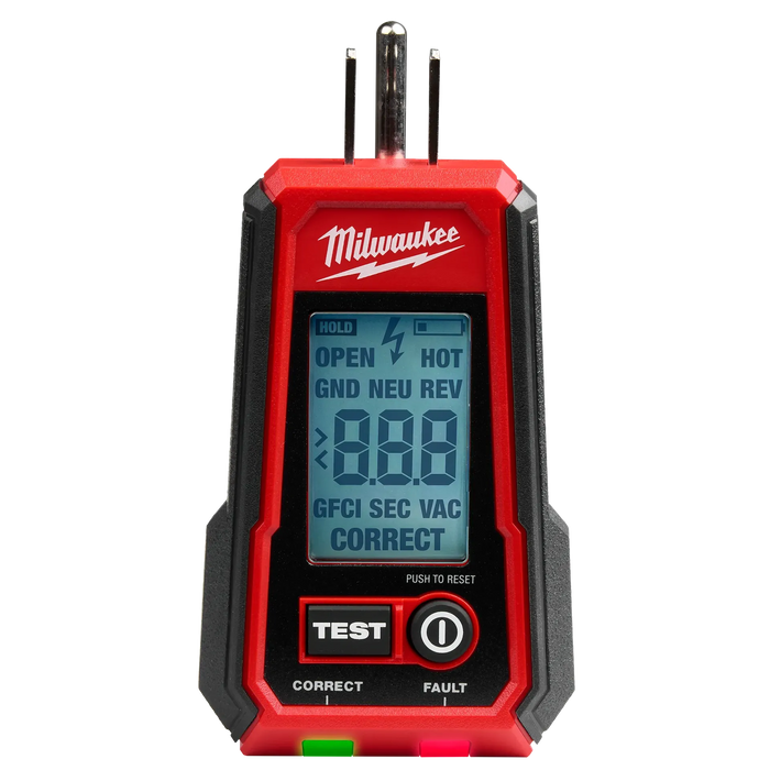 Digital GFCI Receptacle Tester