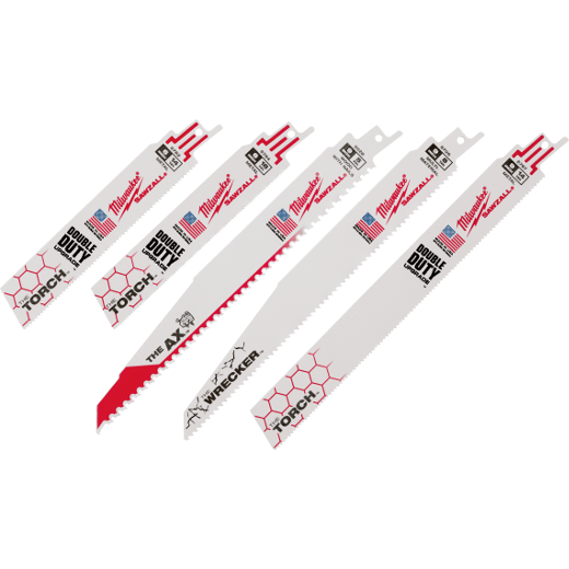 5-Piece Demolition SAWZALL Blade Set