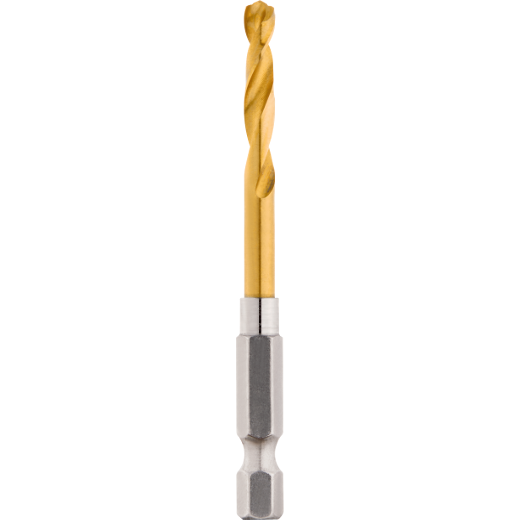 3/16" SHOCKWAVE Impact Duty™ RED HELIX™ Titanium Drill Bit