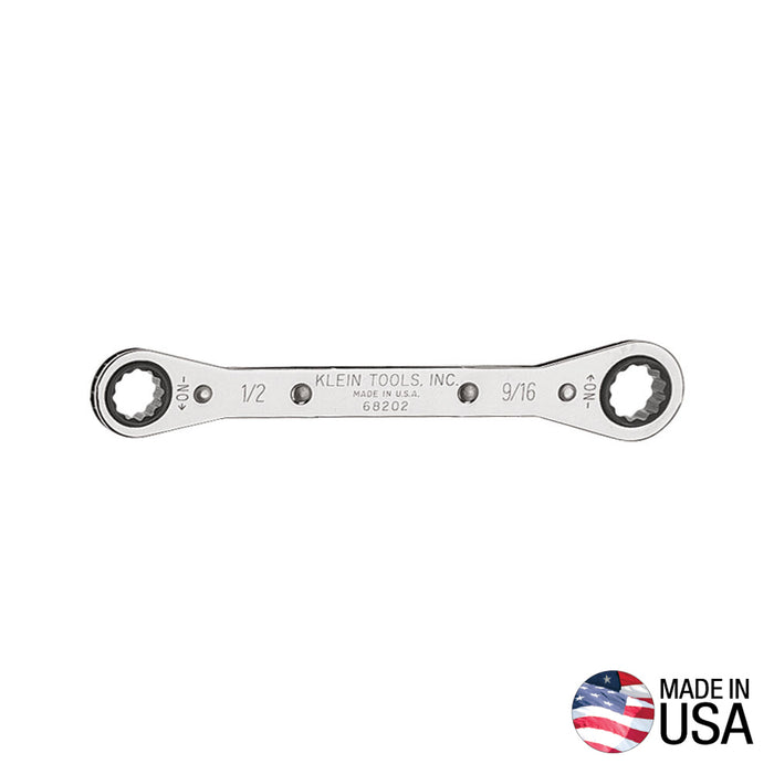 RATCHETING BOX WRENCH 1/2 X 916-INCH